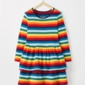Never worn, Hanna Andersson girls Tiered drop Waist dress
